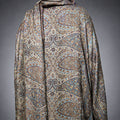 Elegant Pashmina Print Abaya 2 Piece Set – Indian Cashmere Style