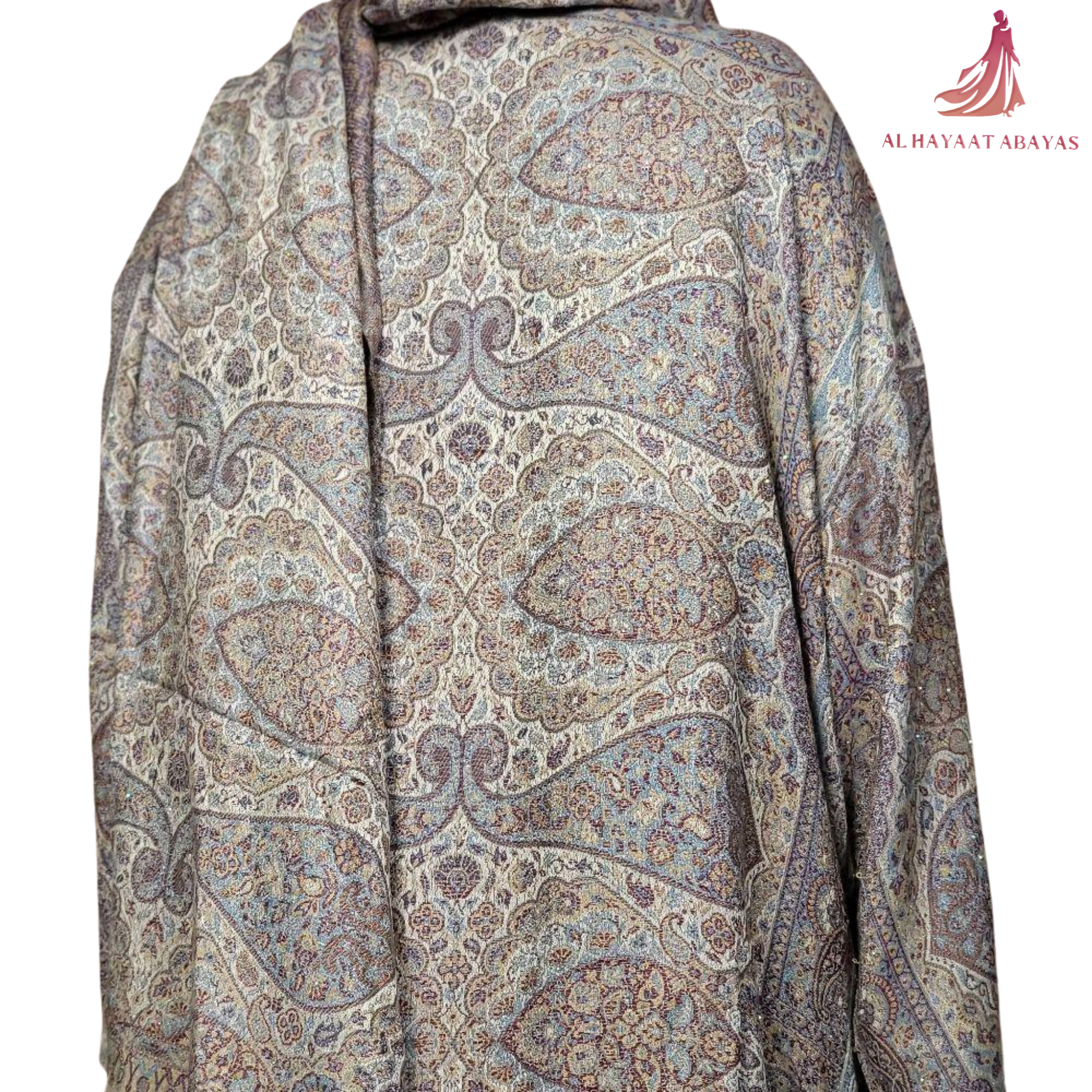Pashmina Abaya UK
Printed Abaya UK
Indian Cashmere Abaya
Abaya UK
Modest Fashion UK
Women's Abaya
Luxury Abaya UK
Islamic Clothing UK
Muslim Women's Clothing
Modest Wear UK