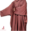 Fakihah Butterfly Abaya 2 Piece Set with Diamante Embellishments