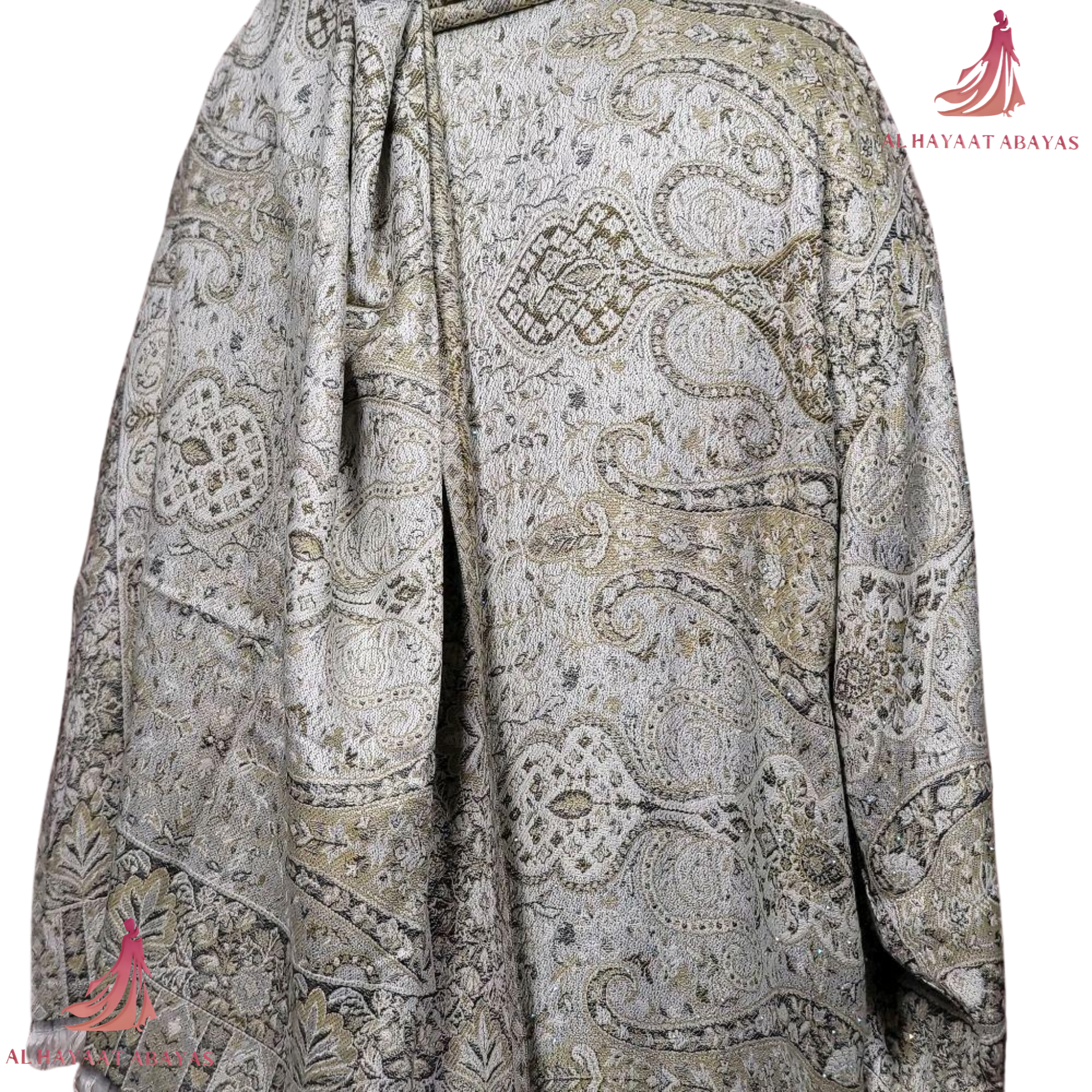 Pashmina Abaya UK
Printed Abaya UK
Indian Cashmere Abaya
Abaya UK
Modest Fashion UK
Women's Abaya
Luxury Abaya UK
Islamic Clothing UK
Muslim Women's Clothing
Modest Wear UK