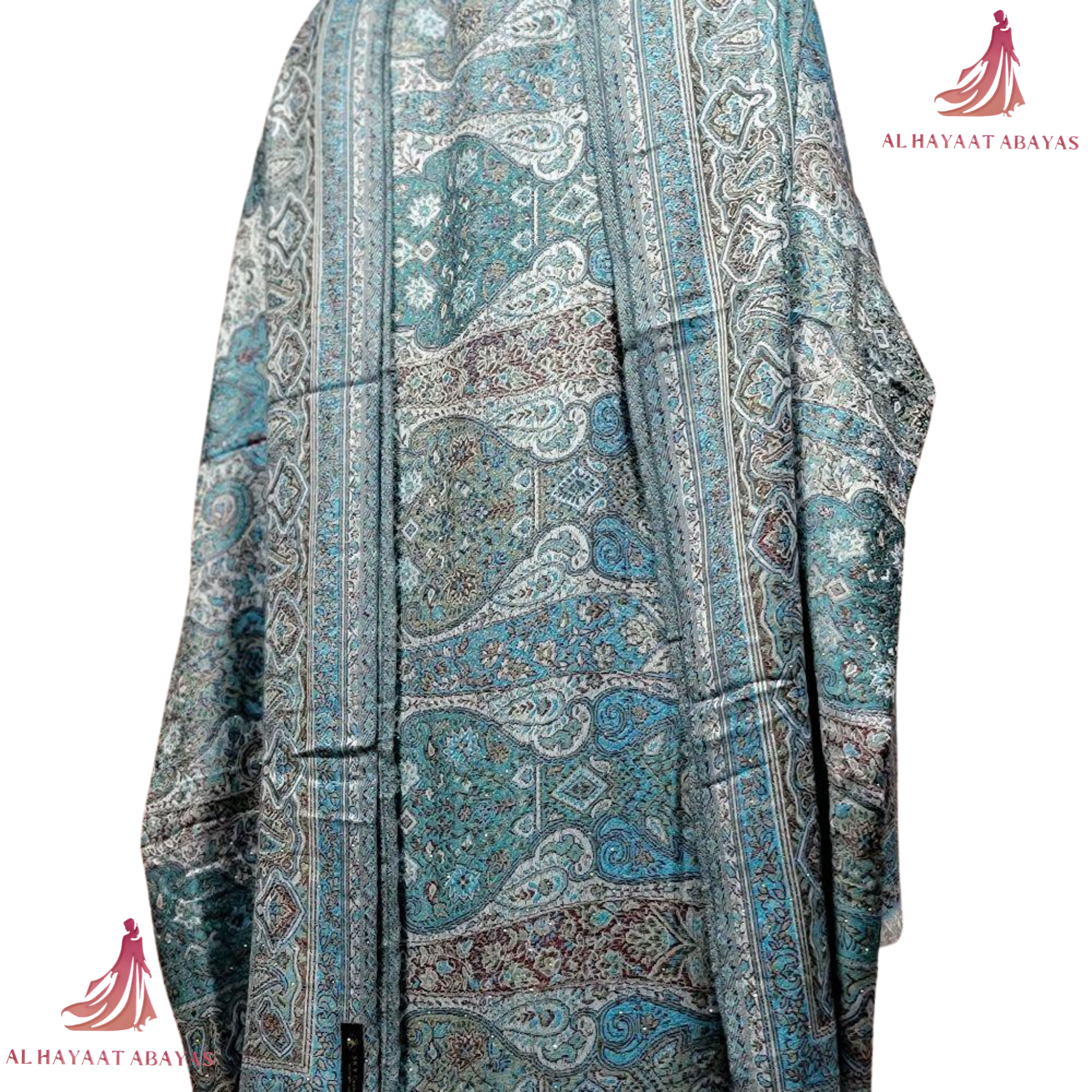 Pashmina Abaya UK
Printed Abaya UK
Indian Cashmere Abaya
Abaya UK
Modest Fashion UK
Women's Abaya
Luxury Abaya UK
Islamic Clothing UK
Muslim Women's Clothing
Modest Wear UK