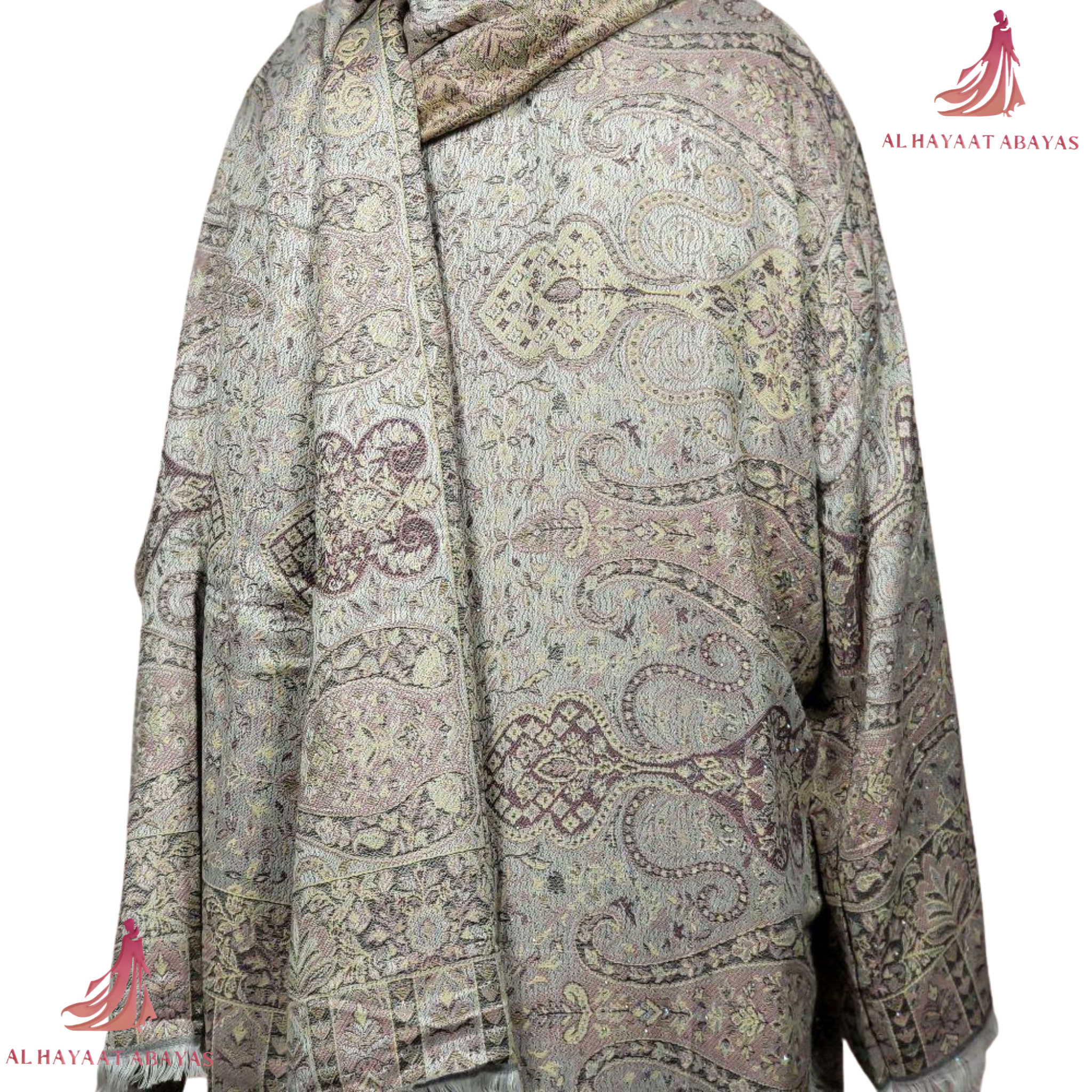 Pashmina Abaya UK
Printed Abaya UK
Indian Cashmere Abaya
Abaya UK
Modest Fashion UK
Women's Abaya
Luxury Abaya UK
Islamic Clothing UK
Muslim Women's Clothing
Modest Wear UK